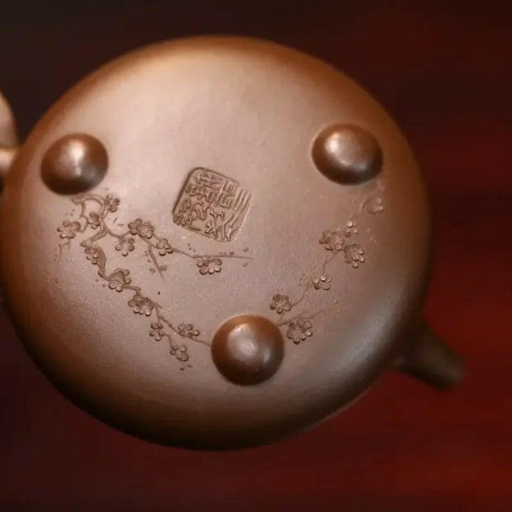 Ping Gai Shi Piao Teapot 180cc - Yixing Handmade Teapot - zycs_China - tea - teapot