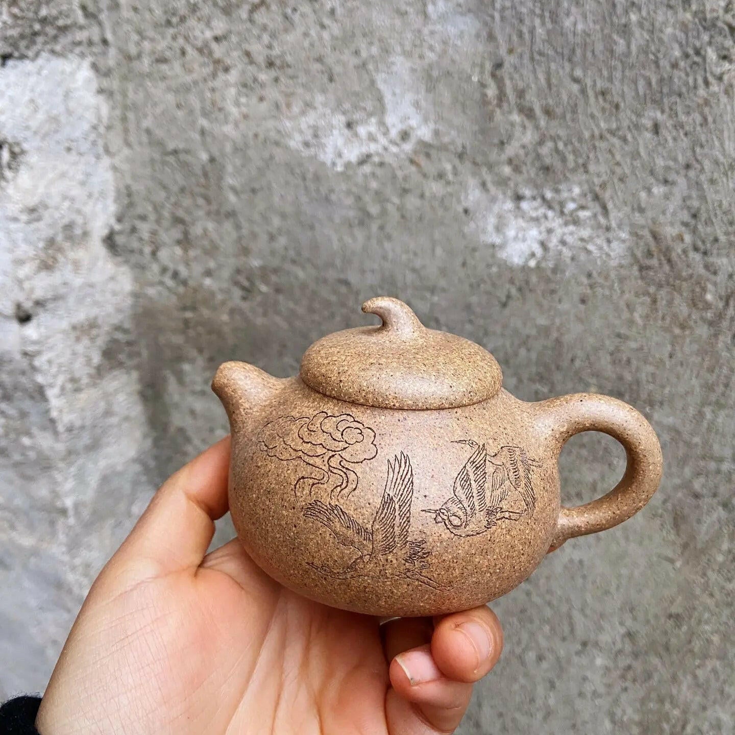 Qie Gua 190cc - Yixing Handmade Teapot - zycs_China - tea - teapot