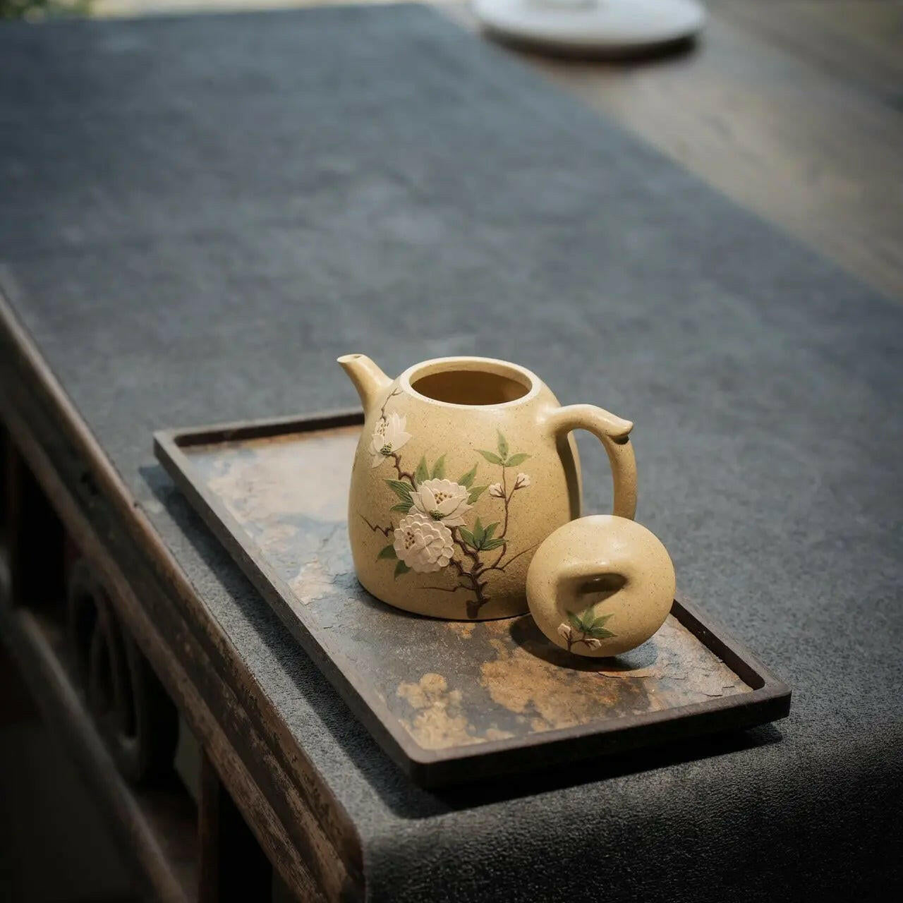 Qin Quan 丨 Mu Dan 200cc - Yixing Handmade Teapot - zycs_China - tea - teapot