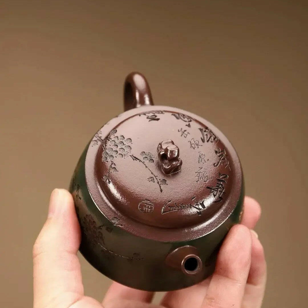 Qing Shi Teapot 150cc - Yixing Handmade Teapot - zycs_China - tea - teapot