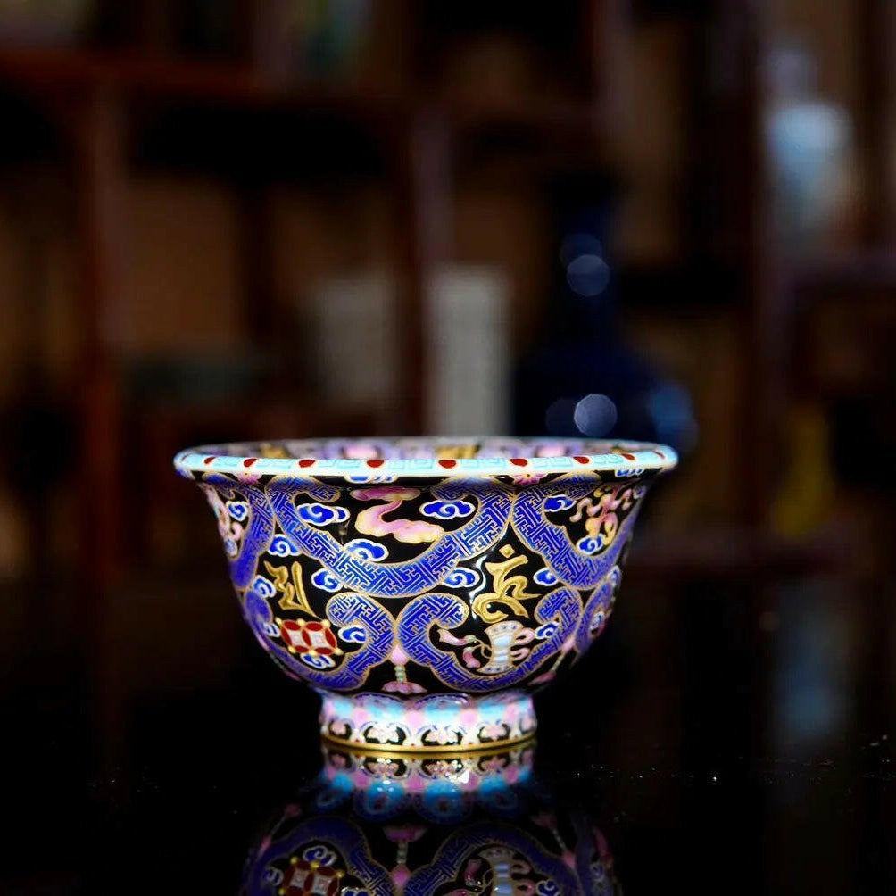 Ru Yi Bao Xiang Hua - Jing De Zhen Porcelain Teacup - zycs_China - tea - teapot