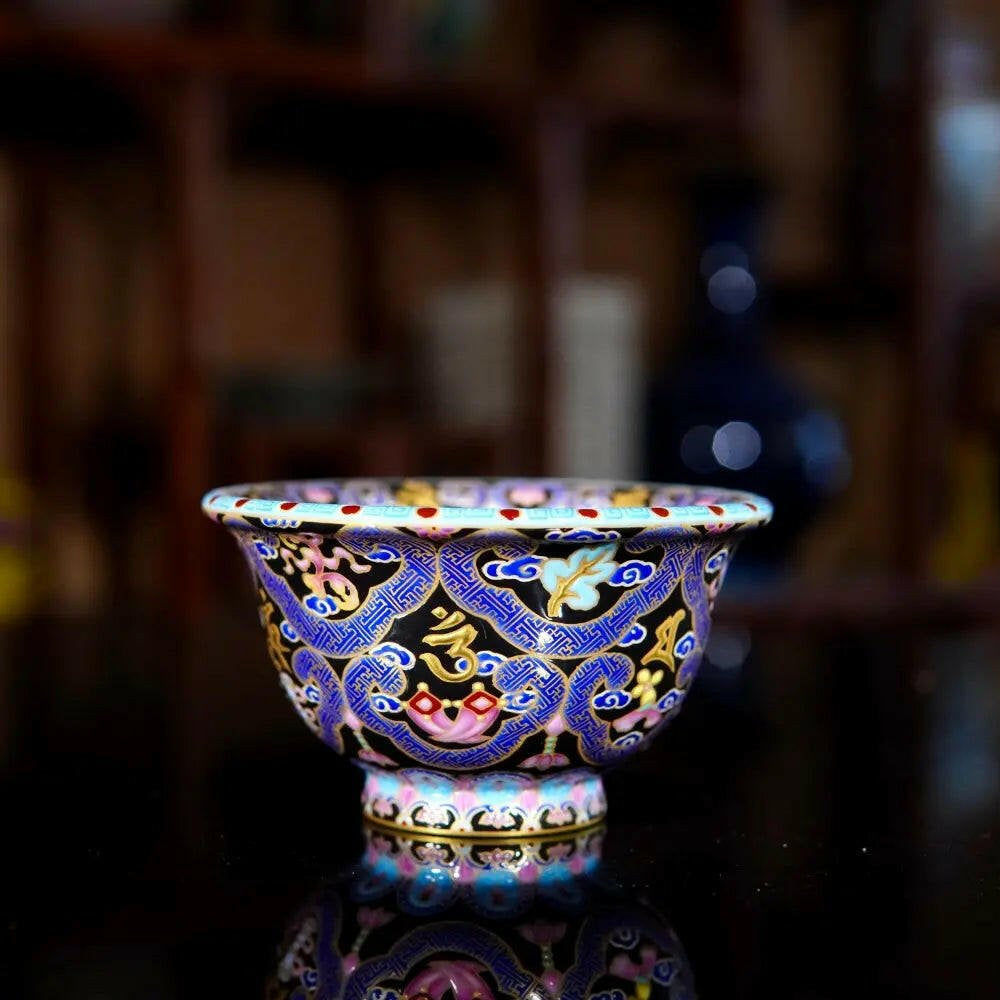 Ru Yi Bao Xiang Hua - Jing De Zhen Porcelain Teacup - zycs_China - tea - teapot