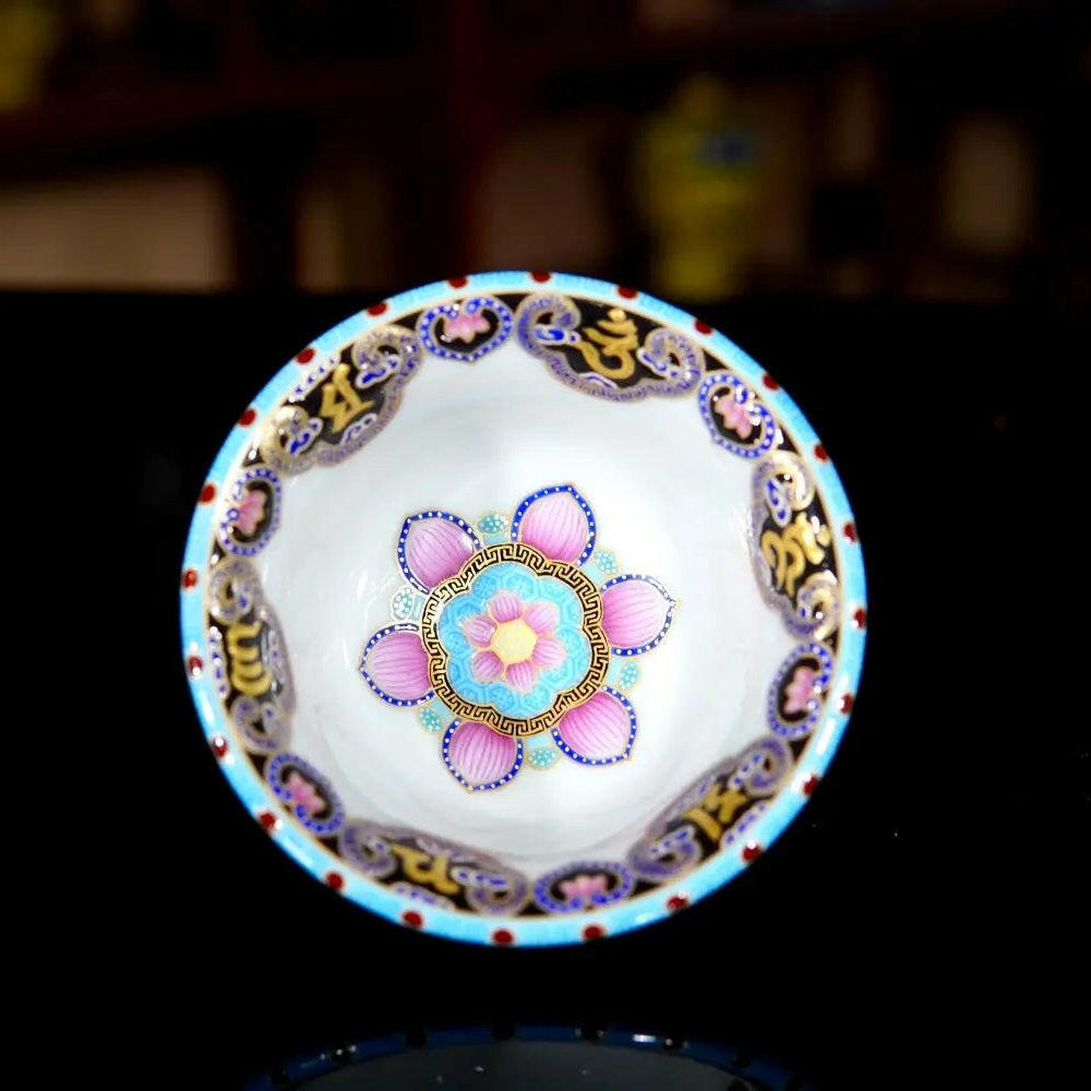 Ru Yi Bao Xiang Hua - Jing De Zhen Porcelain Teacup - zycs_China - tea - teapot
