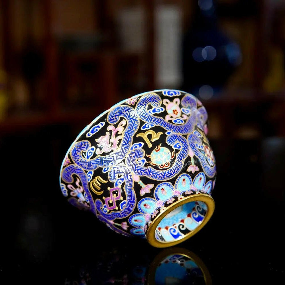 Ru Yi Bao Xiang Hua - Jing De Zhen Porcelain Teacup - zycs_China - tea - teapot
