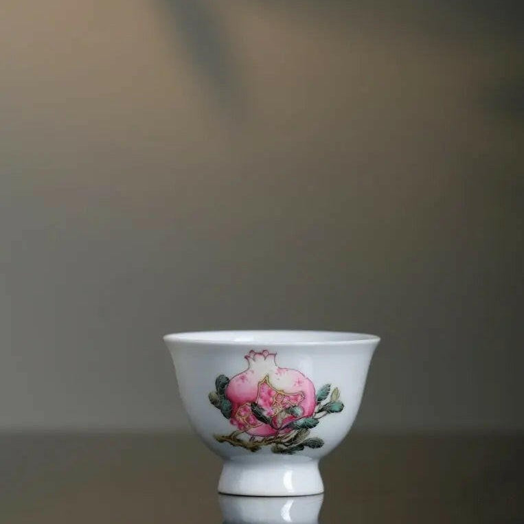 San Duo Xiao Zu Bei - Jing De Zhen Porcelain Teacup - zycs_China - tea - teapot
