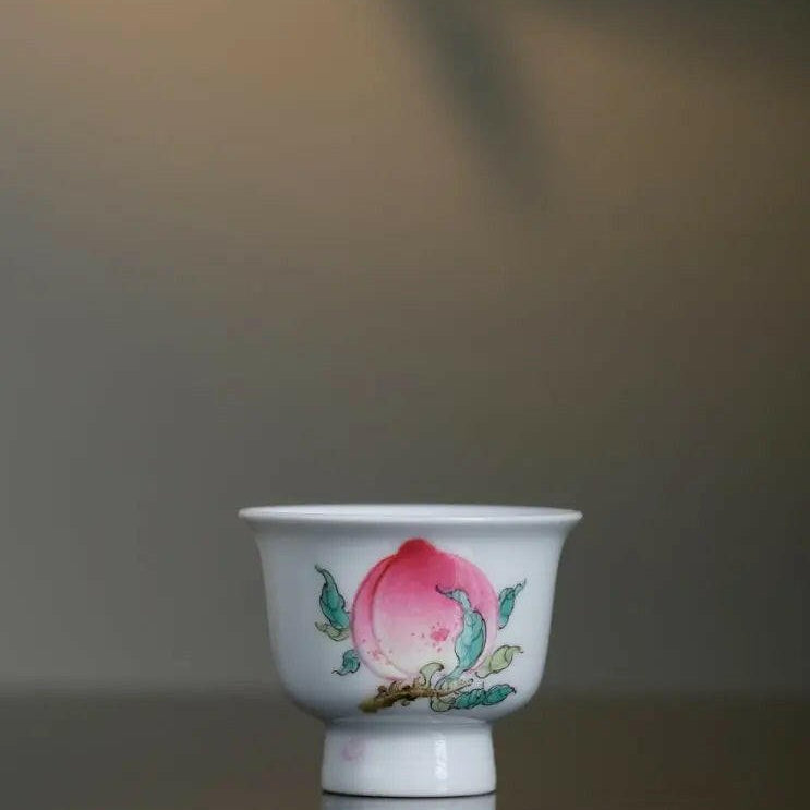 San Duo Xiao Zu Bei - Jing De Zhen Porcelain Teacup - zycs_China - tea - teapot