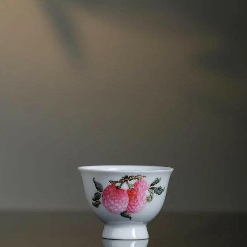 San Duo Xiao Zu Bei - Jing De Zhen Porcelain Teacup - zycs_China - tea - teapot