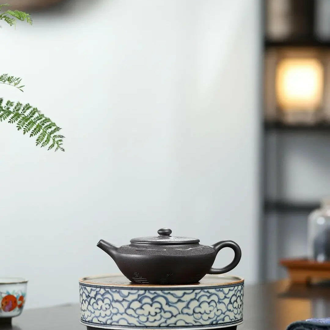 Sang Bian Teapot 240cc - Yixing Handmade Teapot - zycs_China - tea - teapot