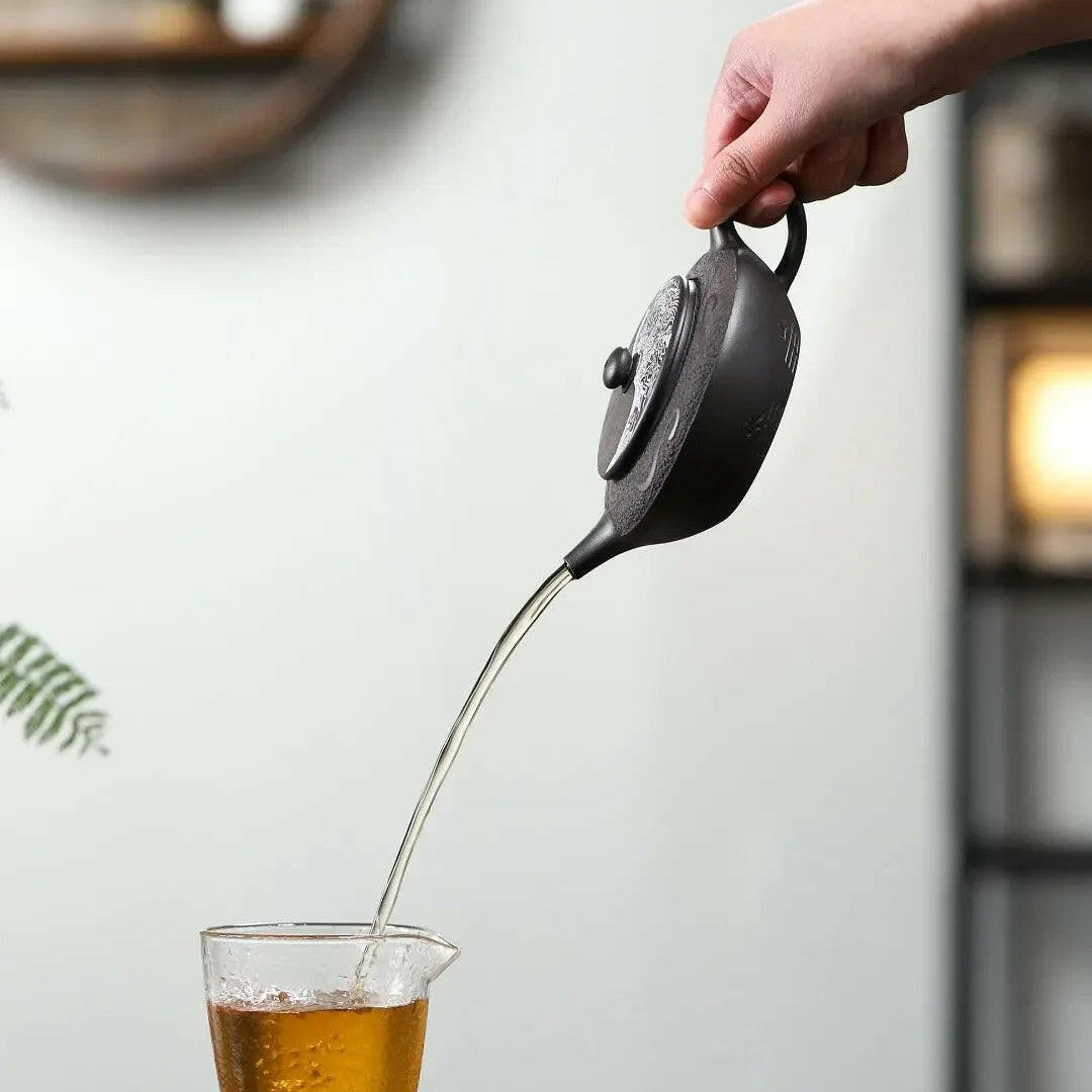 Sang Bian Teapot 240cc - Yixing Handmade Teapot - zycs_China - tea - teapot