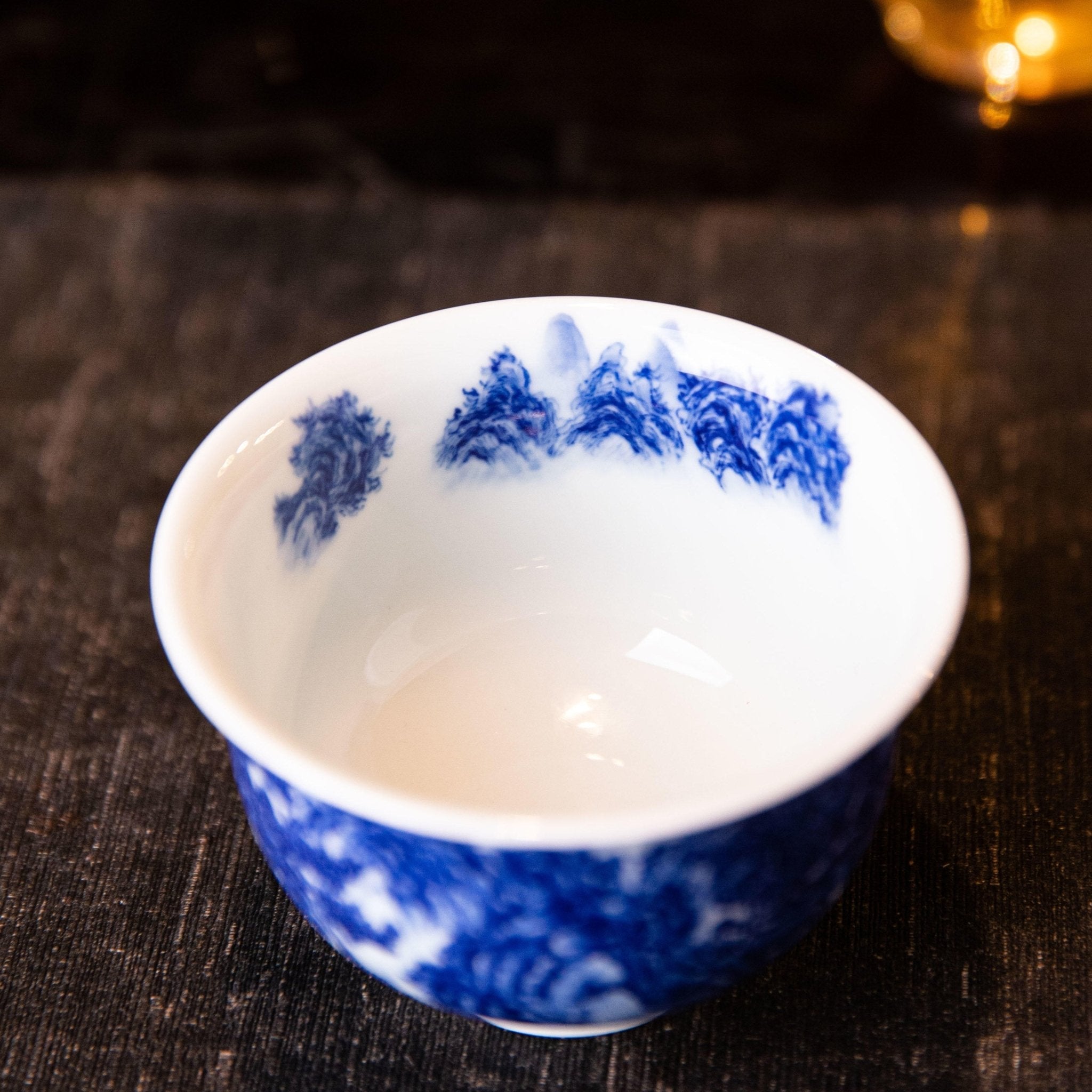 Shan Shui 130cc - Jing De Zhen Porcelain Teacup zycschina
