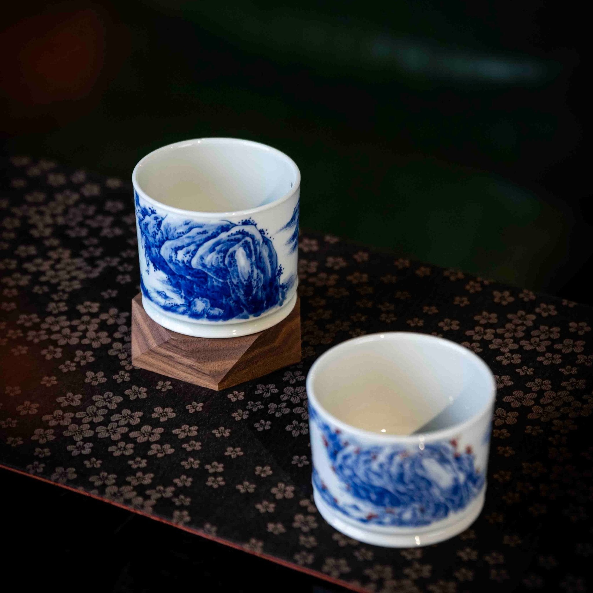 Shan Shui 150cc/160cc - Jing De Zhen Porcelain Teacup - zycs_China