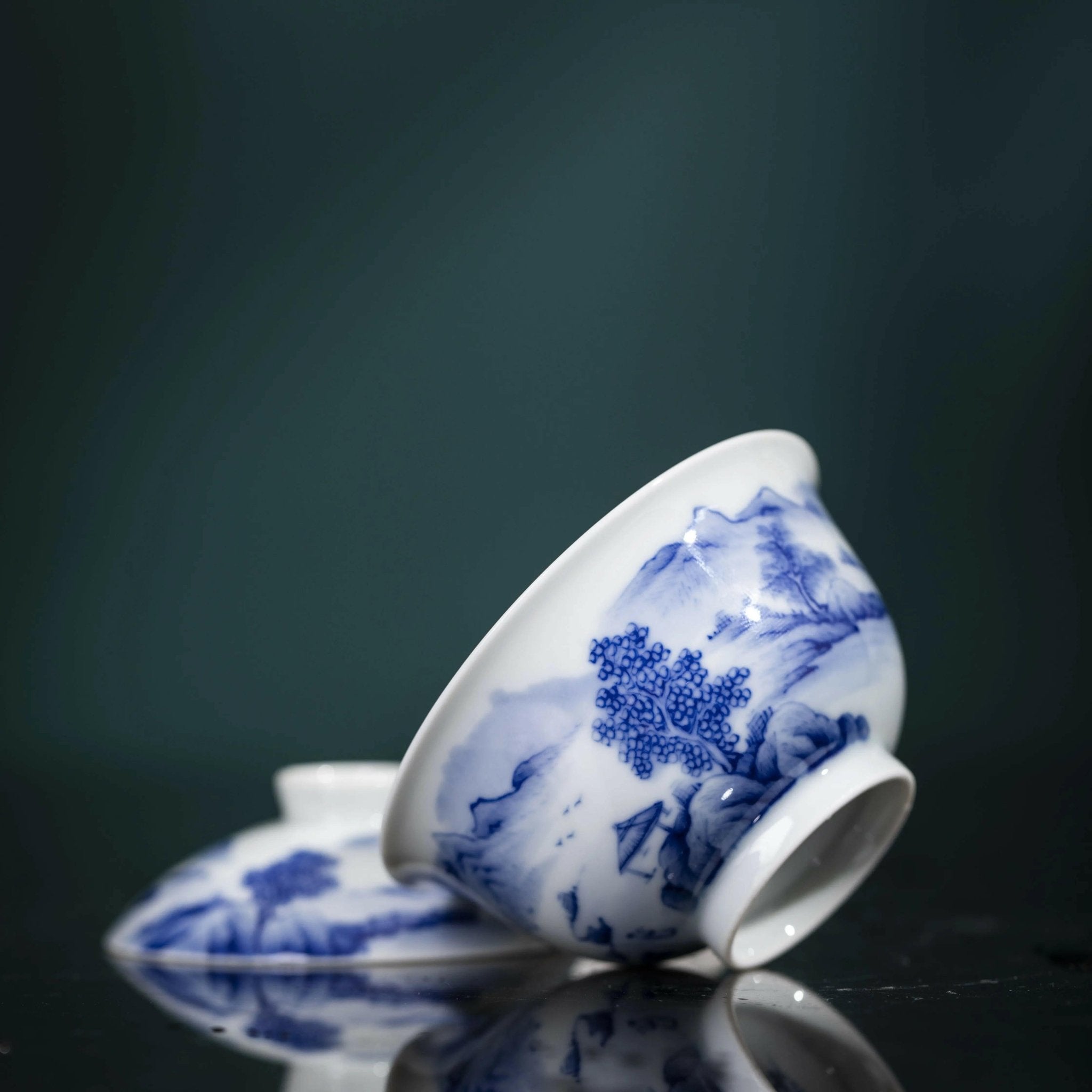 Shan Shui - Jing De Zhen Porcelain Gaiwan - zycs_China - tea - teapot