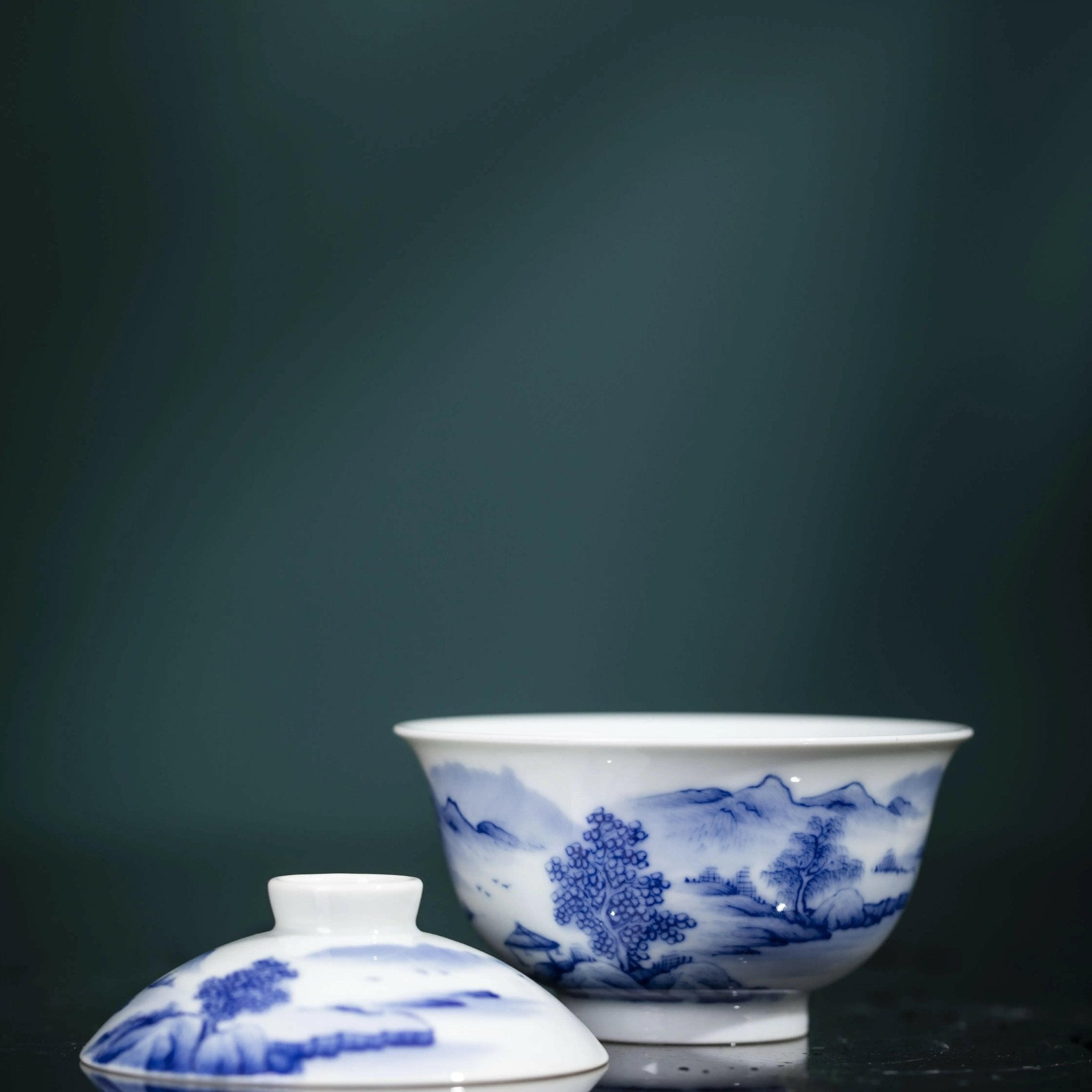 Shan Shui - Jing De Zhen Porcelain Gaiwan - zycs_China - tea - teapot