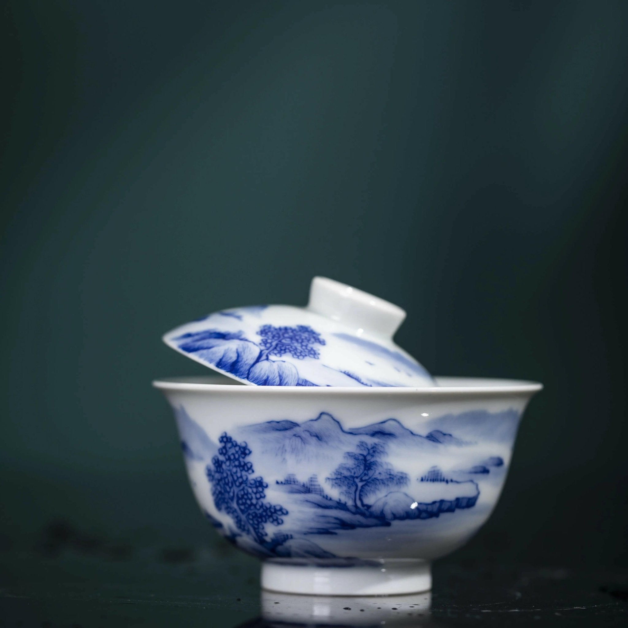 Shan Shui - Jing De Zhen Porcelain Gaiwan - zycs_China - tea - teapot