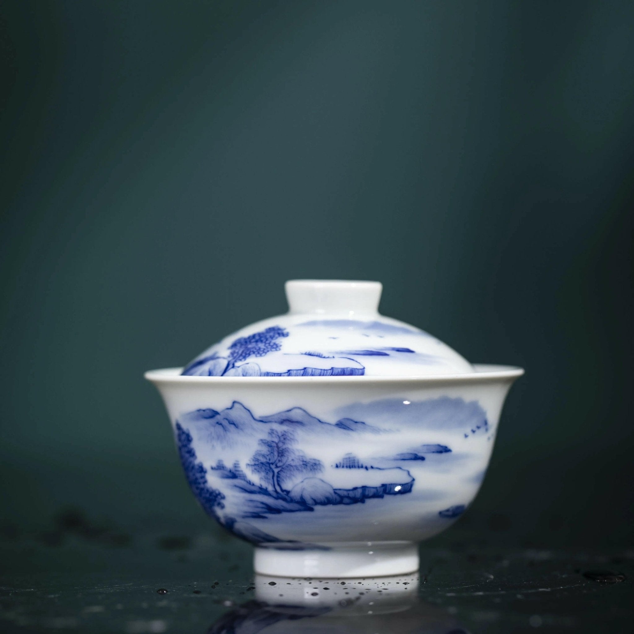 Shan Shui - Jing De Zhen Porcelain Gaiwan - zycs_China - tea - teapot