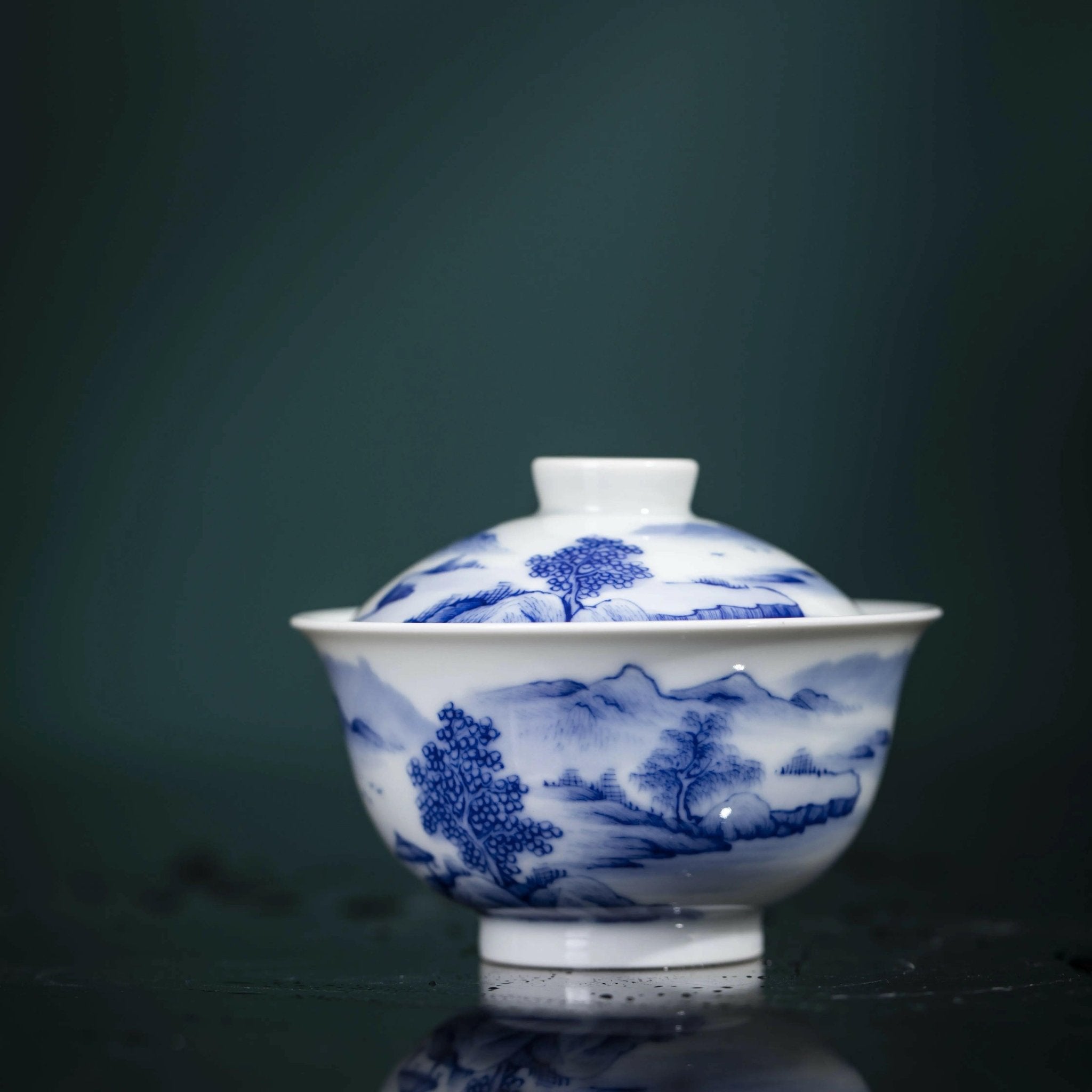 Shan Shui - Jing De Zhen Porcelain Gaiwan - zycs_China - tea - teapot