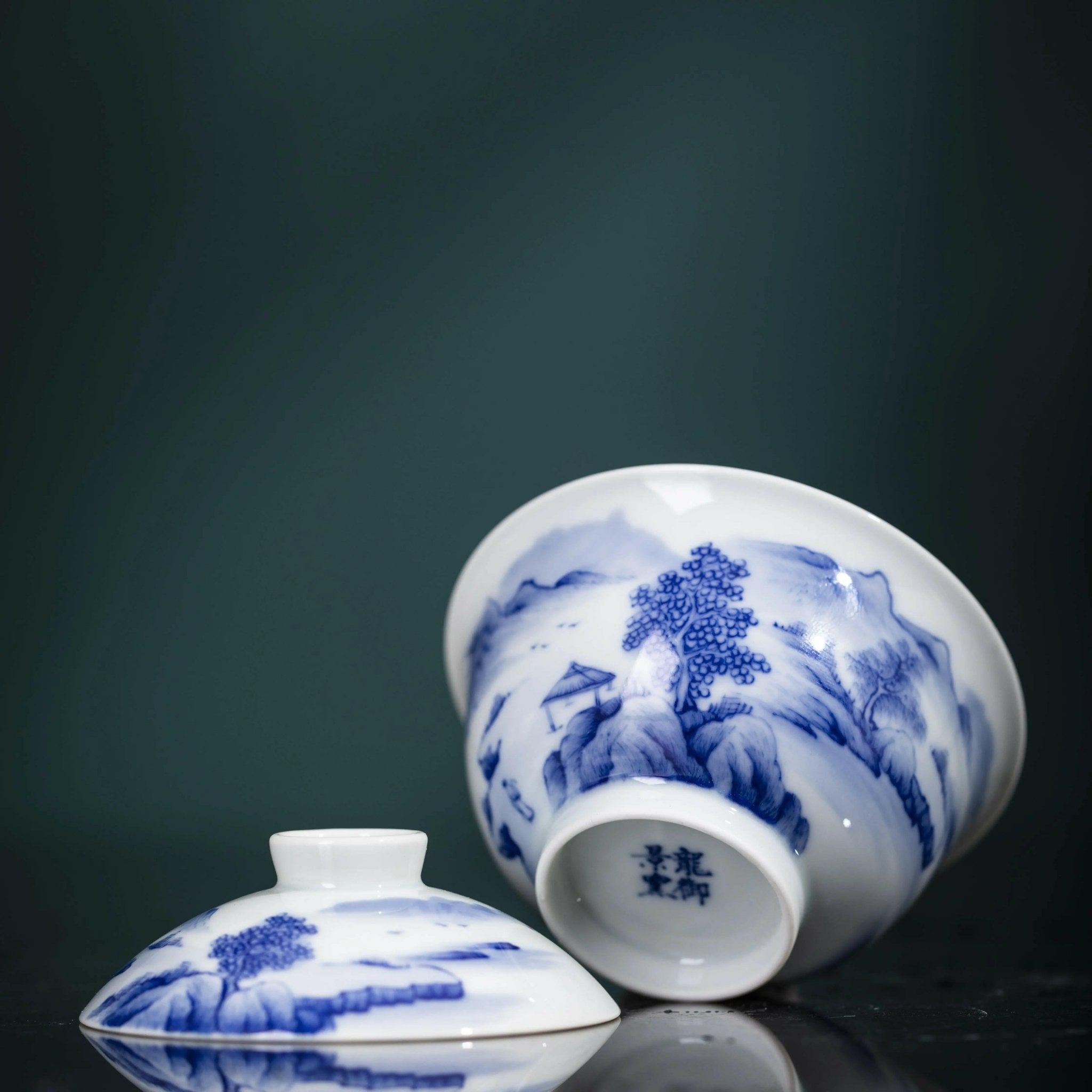 Shan Shui - Jing De Zhen Porcelain Gaiwan - zycs_China - tea - teapot