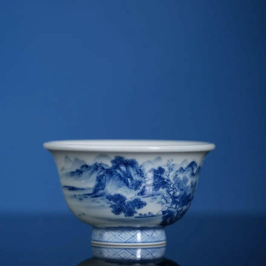 Shan Shui - Jing De Zhen Porcelain Teacup - zycs_China - tea - teapot