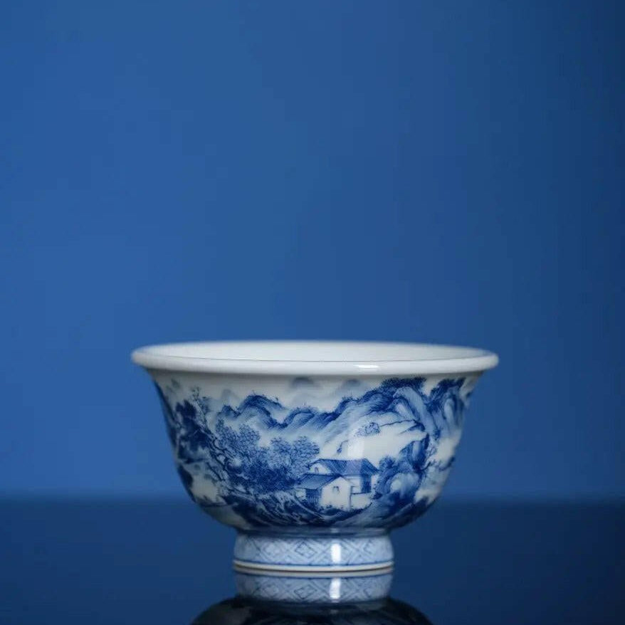 Shan Shui - Jing De Zhen Porcelain Teacup - zycs_China - tea - teapot