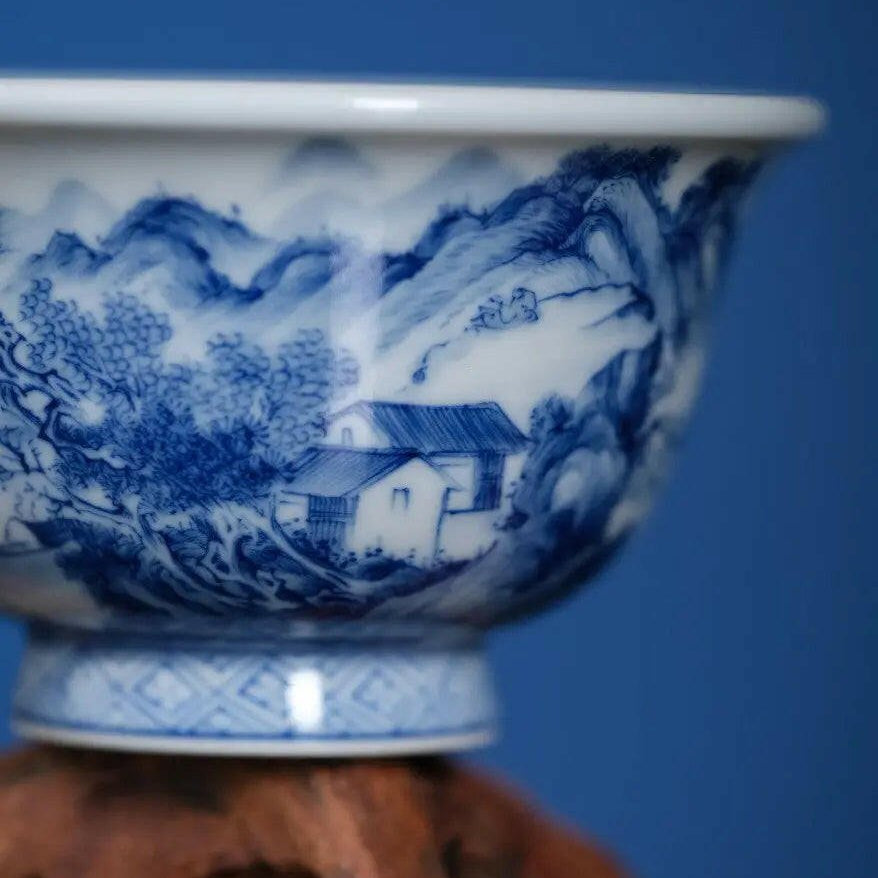 Shan Shui - Jing De Zhen Porcelain Teacup - zycs_China - tea - teapot