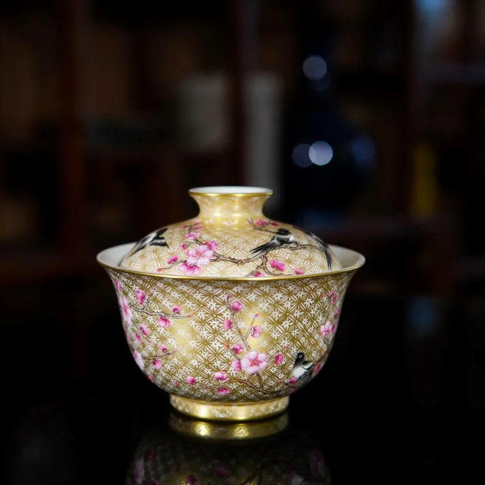 Shi Er Xi - Jing De Zhen Porcelain Gaiwan - zycs_China - tea - teapot