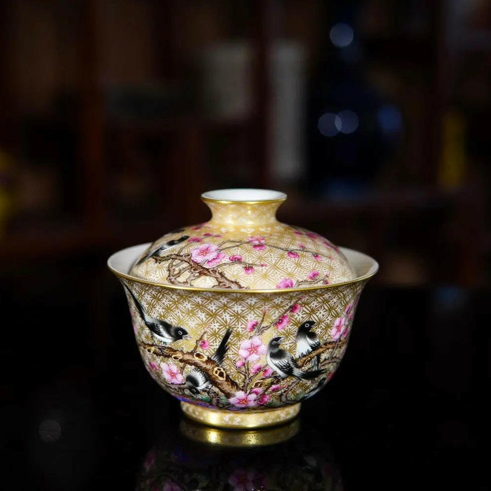 Shi Er Xi - Jing De Zhen Porcelain Gaiwan - zycs_China - tea - teapot