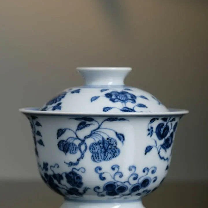 Shi Guo Tu - Jing De Zhen Porcelain Gaiwan - zycs_China - tea - teapot