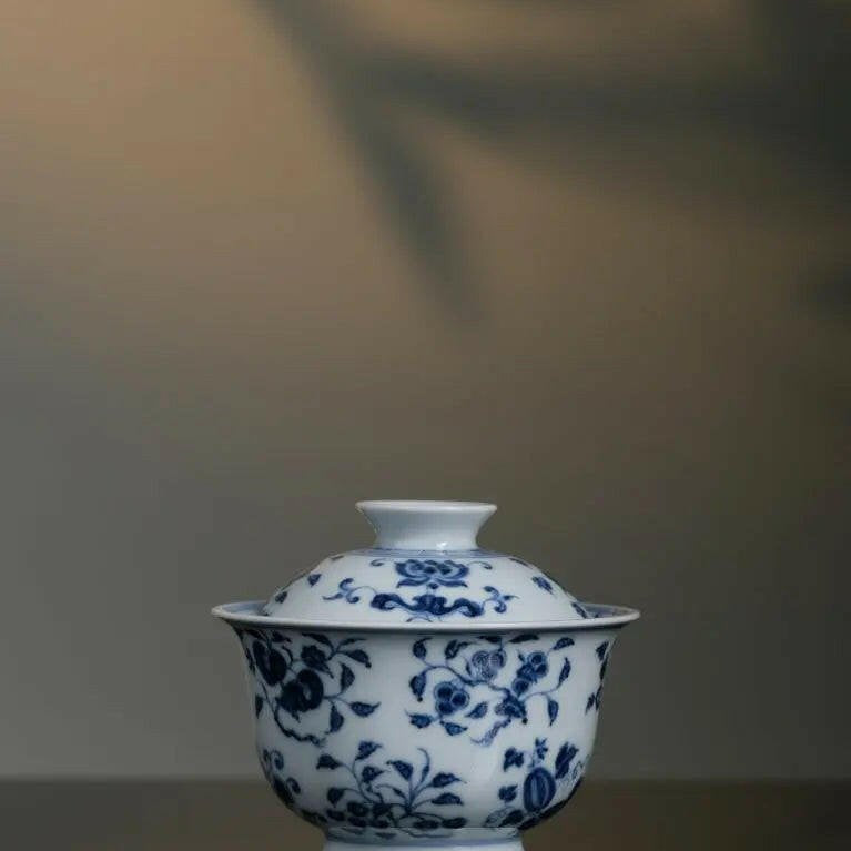 Shi Guo Tu - Jing De Zhen Porcelain Gaiwan - zycs_China - tea - teapot