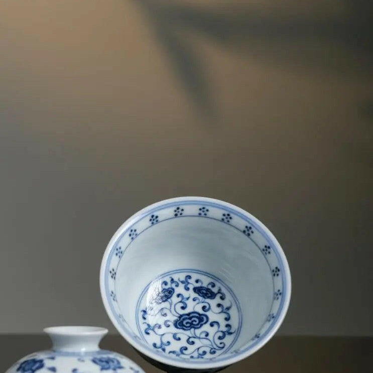 Shi Guo Tu - Jing De Zhen Porcelain Gaiwan - zycs_China - tea - teapot