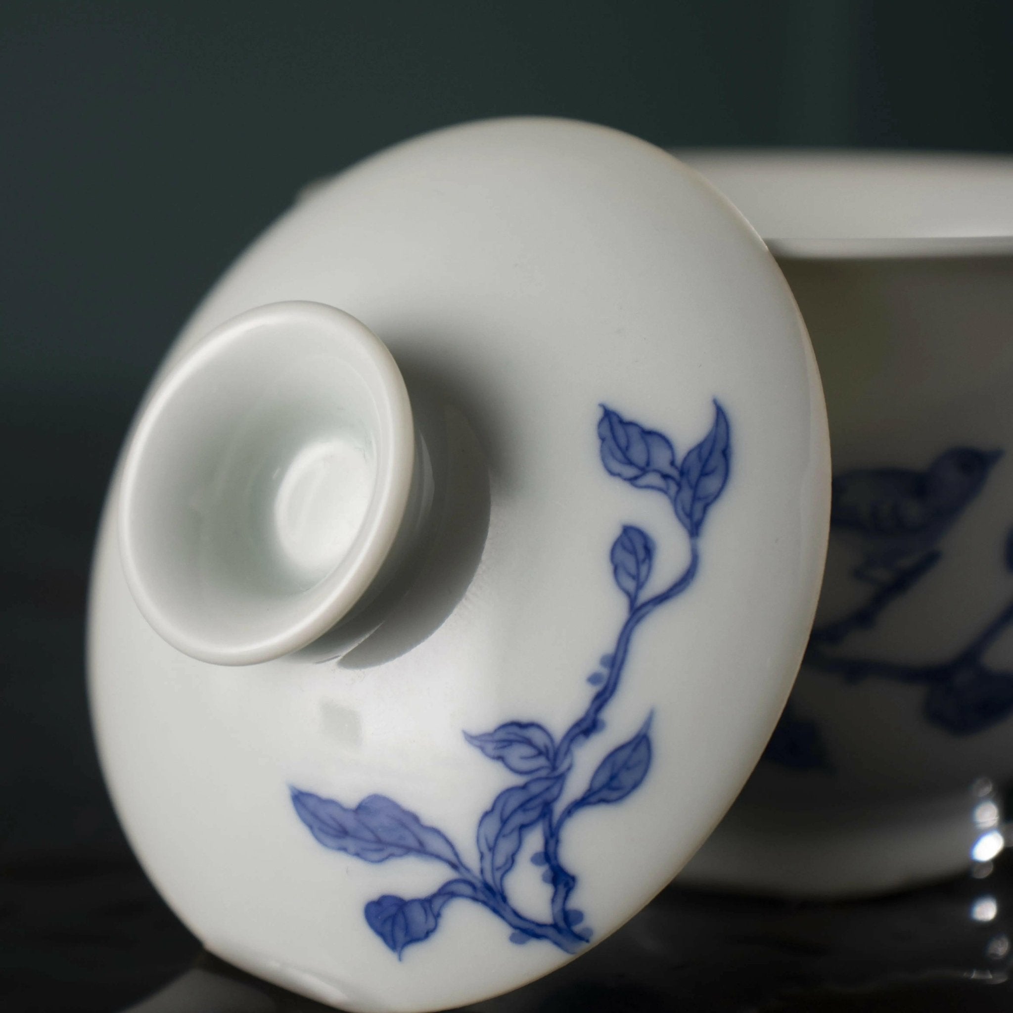 Shi Shi Ru Yi - Jing De Zhen Porcelain Gaiwan - zycs_China - tea - teapot