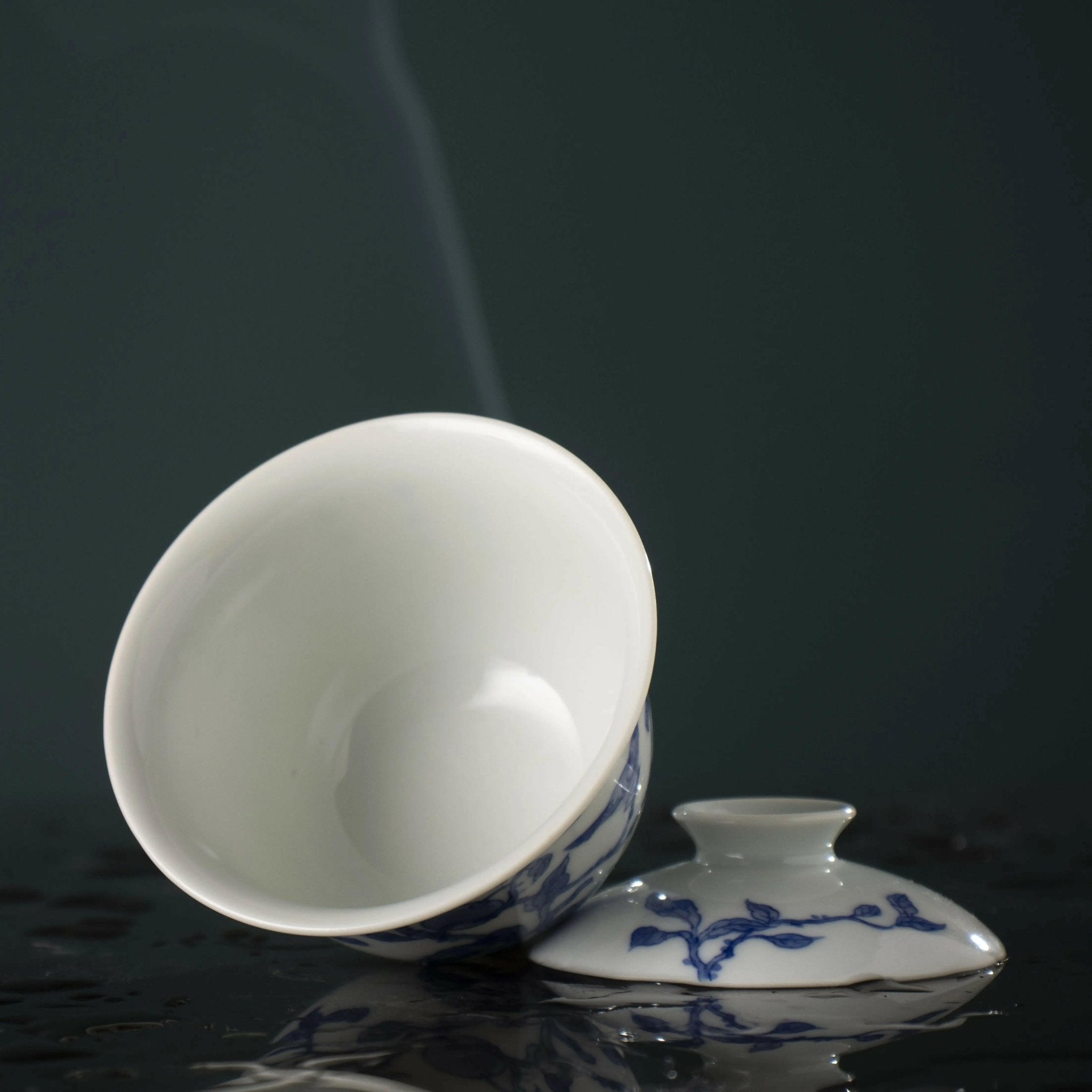 Shi Shi Ru Yi - Jing De Zhen Porcelain Gaiwan - zycs_China - tea - teapot