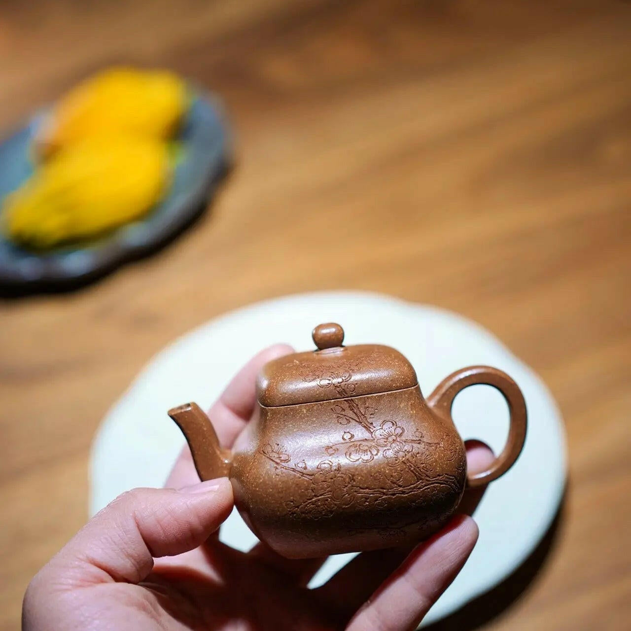 Si Fang Jun De 100cc - Yixing Handmade Teapot - zycs_China - tea - teapot