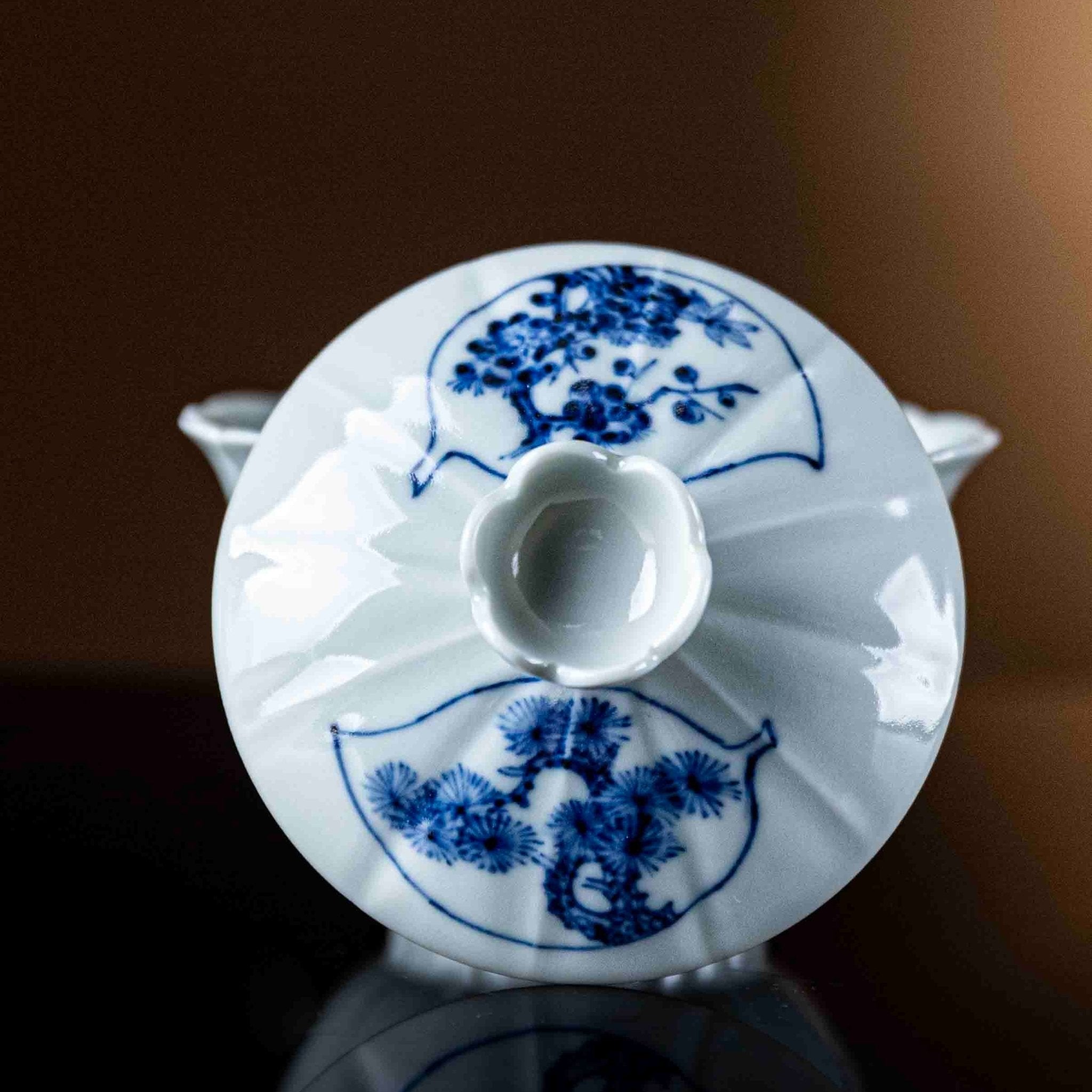 Song Zhu Mei 150cc - Jing De Zhen Porcelain Gaiwan - zycs_China