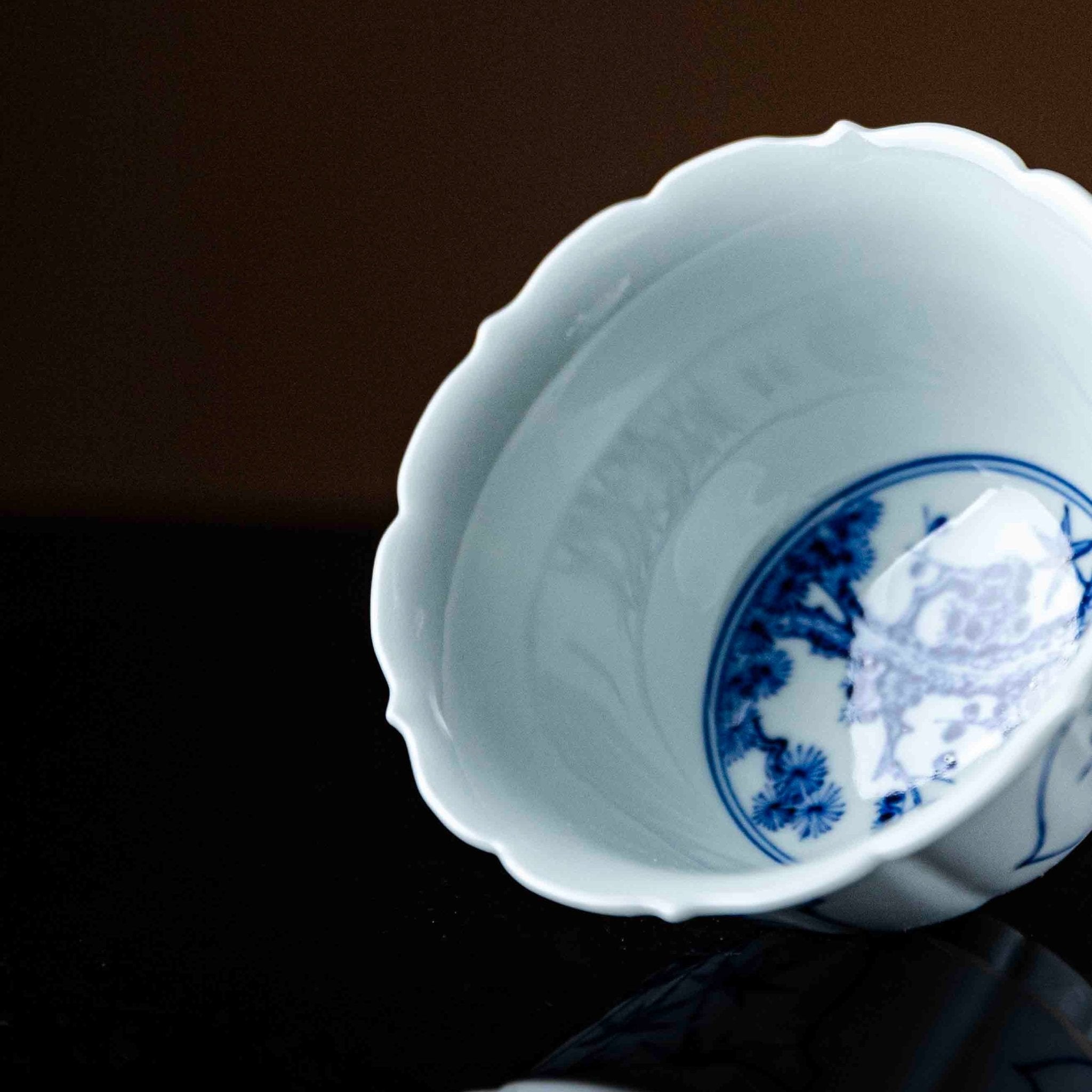 Song Zhu Mei 150cc - Jing De Zhen Porcelain Gaiwan - zycs_China