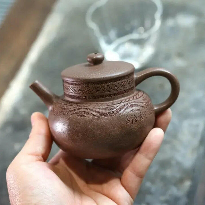 Tao Ye Teaport 170cc - Yixing Handmade Teapot - zycs_China - tea - teapot