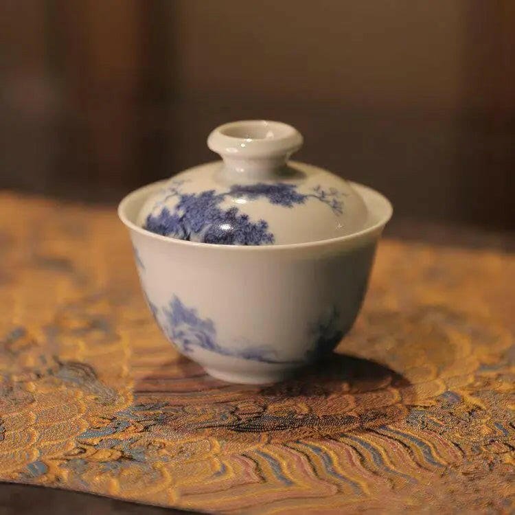 Tong Qu - Jing De Zhen Porcelain Gaiwan - zycs_China - tea - teapot