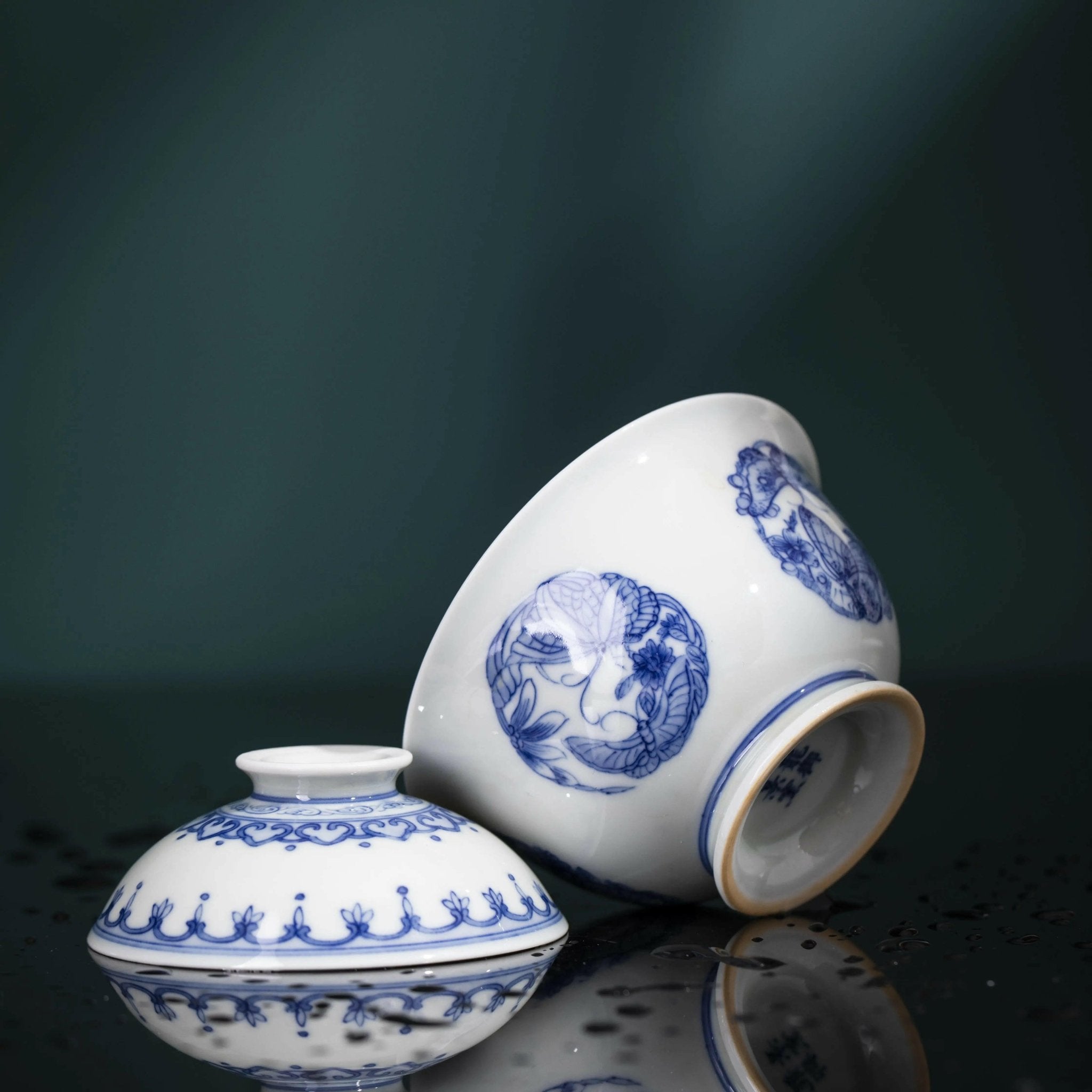 Tuan Hua Die - Jing De Zhen Porcelain Gaiwan - zycs_China - tea - teapot
