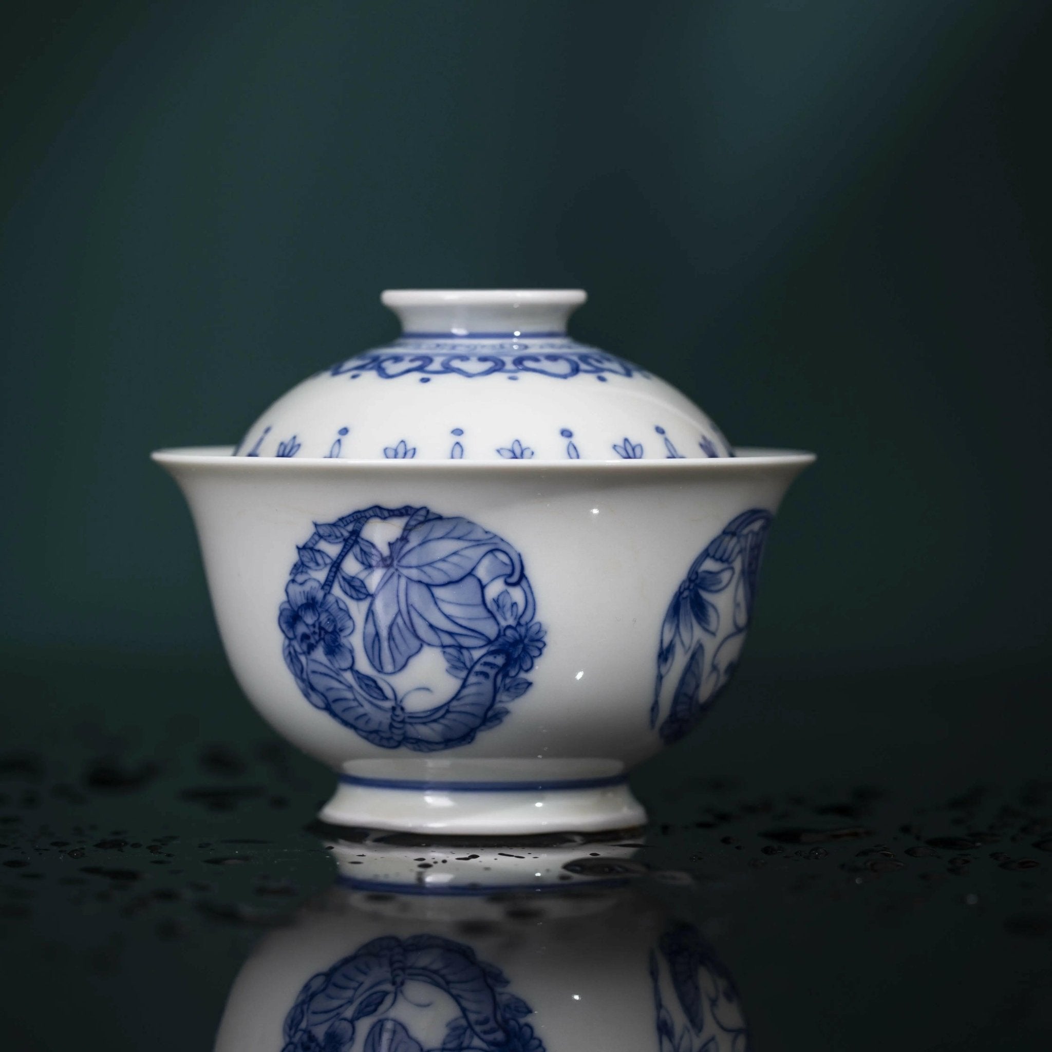 Tuan Hua Die - Jing De Zhen Porcelain Gaiwan - zycs_China - tea - teapot