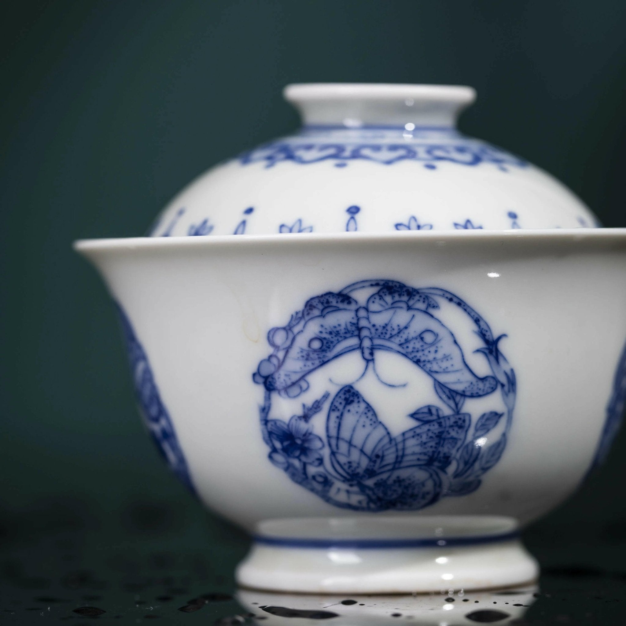 Tuan Hua Die - Jing De Zhen Porcelain Gaiwan - zycs_China - tea - teapot