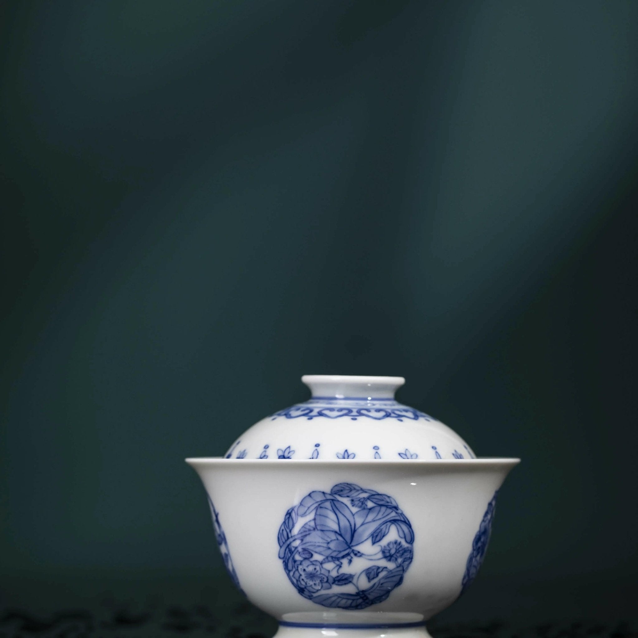 Tuan Hua Die - Jing De Zhen Porcelain Gaiwan - zycs_China - tea - teapot