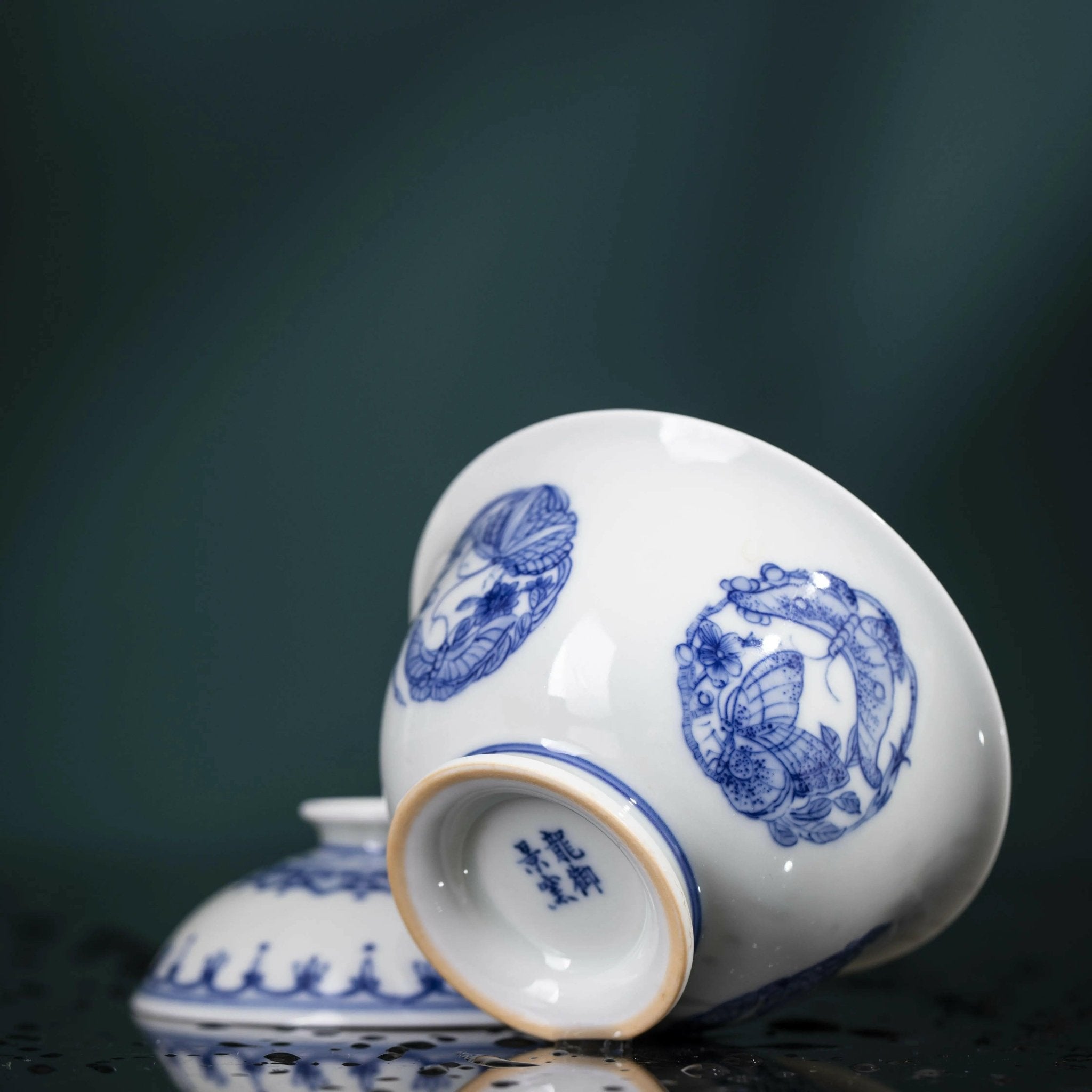 Tuan Hua Die - Jing De Zhen Porcelain Gaiwan - zycs_China - tea - teapot