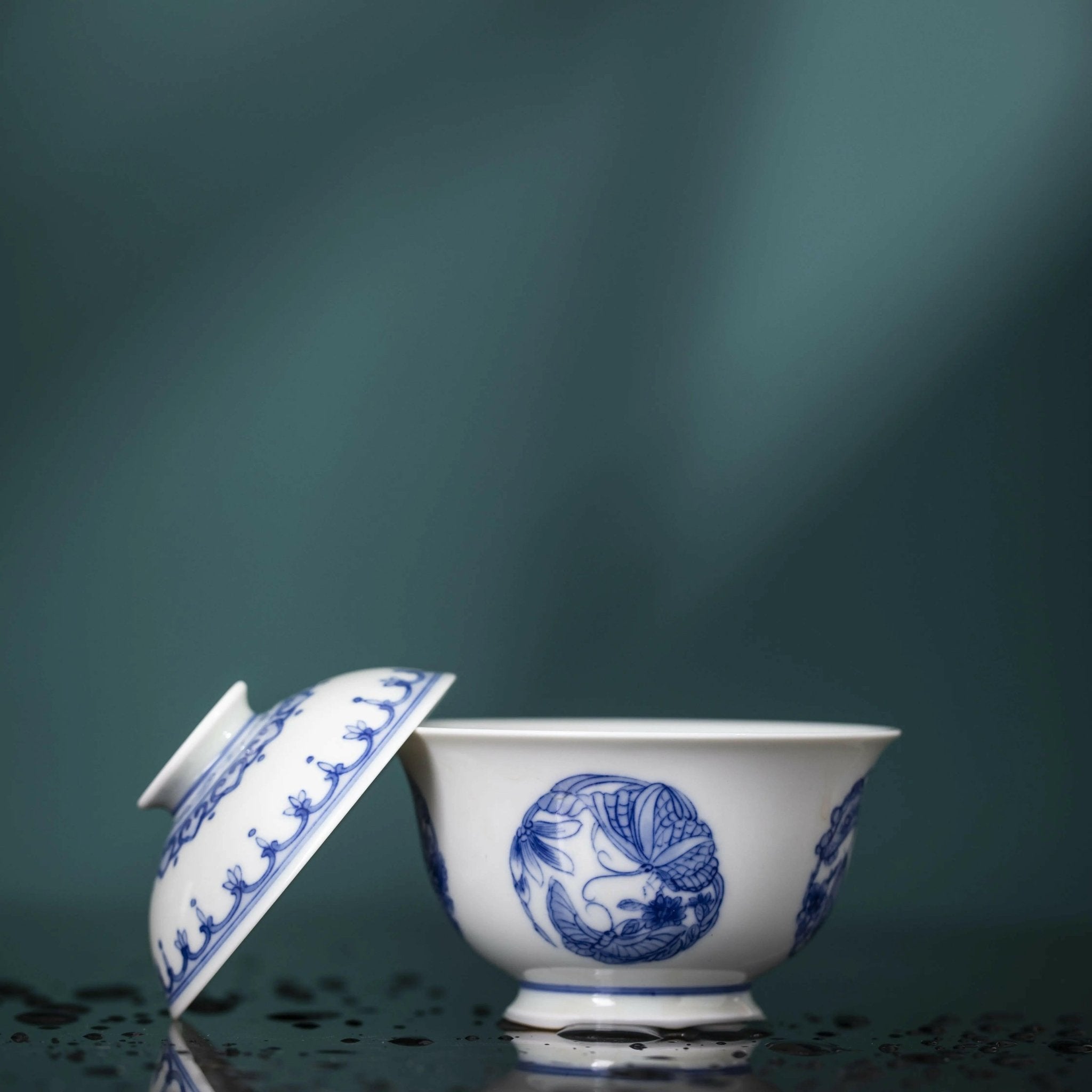 Tuan Hua Die - Jing De Zhen Porcelain Gaiwan - zycs_China - tea - teapot