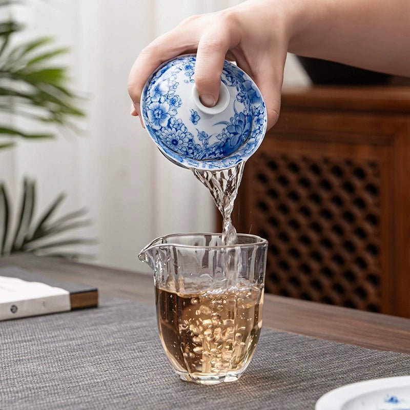 Wan Hua 130cc - Jing De Zhen Porcelain Gaiwan - zycs_China