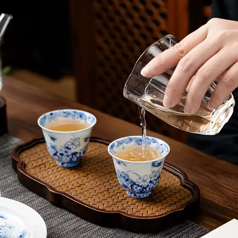 Wan Hua 130cc - Jing De Zhen Porcelain Gaiwan - zycs_China