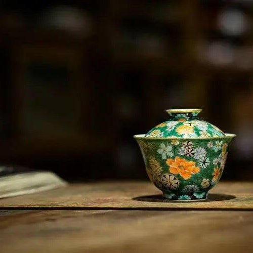 Wan Hua - Jing De Zhen Porcelain Gaiwan - zycs_China - tea - teapot