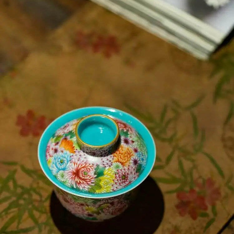 Wan Ju - Jing De Zhen Porcelain Gaiwan - zycs_China - tea - teapot