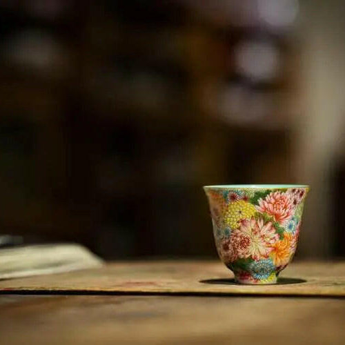 Wan Ju - Jing De Zhen Porcelain Teacup - zycs_China - tea - teapot