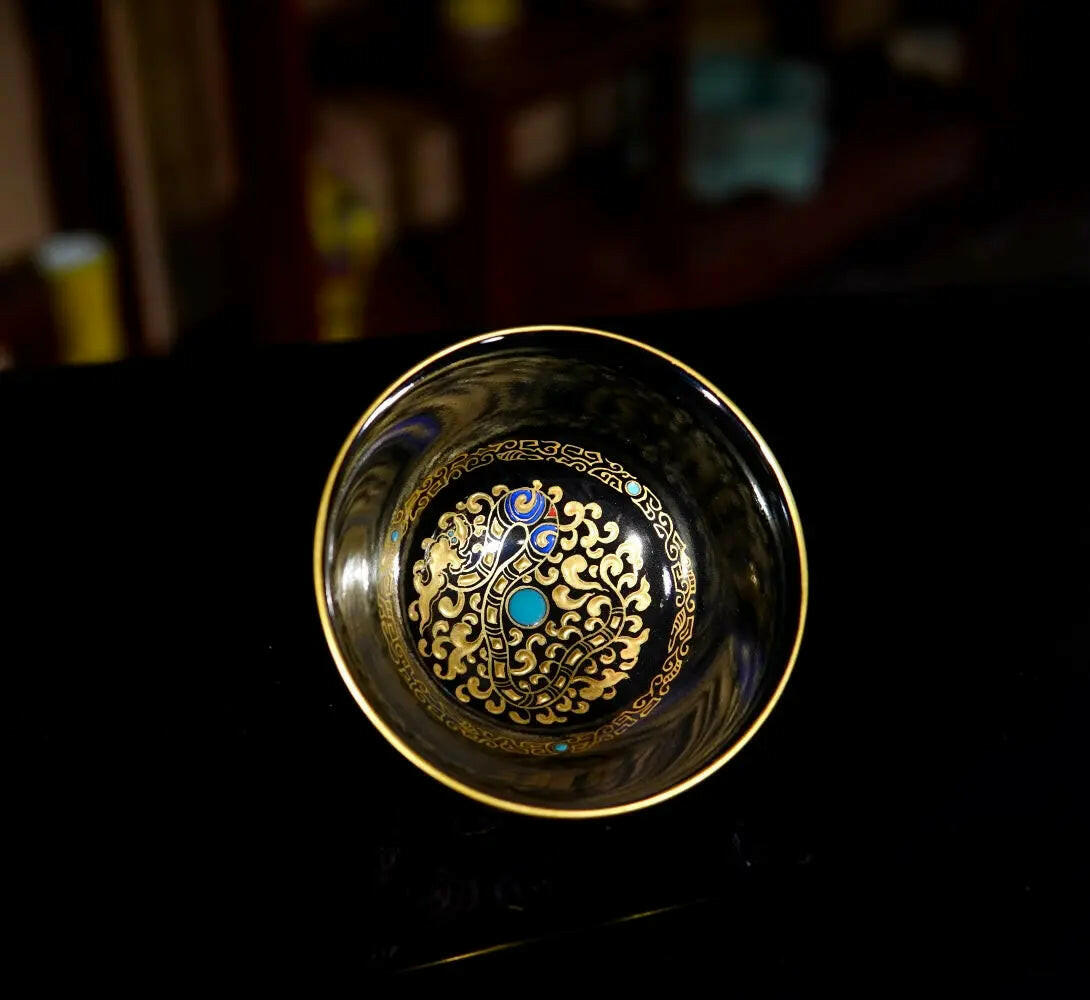 Huan Ying Long Wen - Jing De Zhen Porcelain Gaiwan zycschina