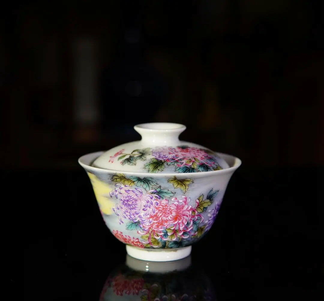 Ye Jing Ba Wang Ju - Jing De Zhen Zisha Gaiwan zycschina