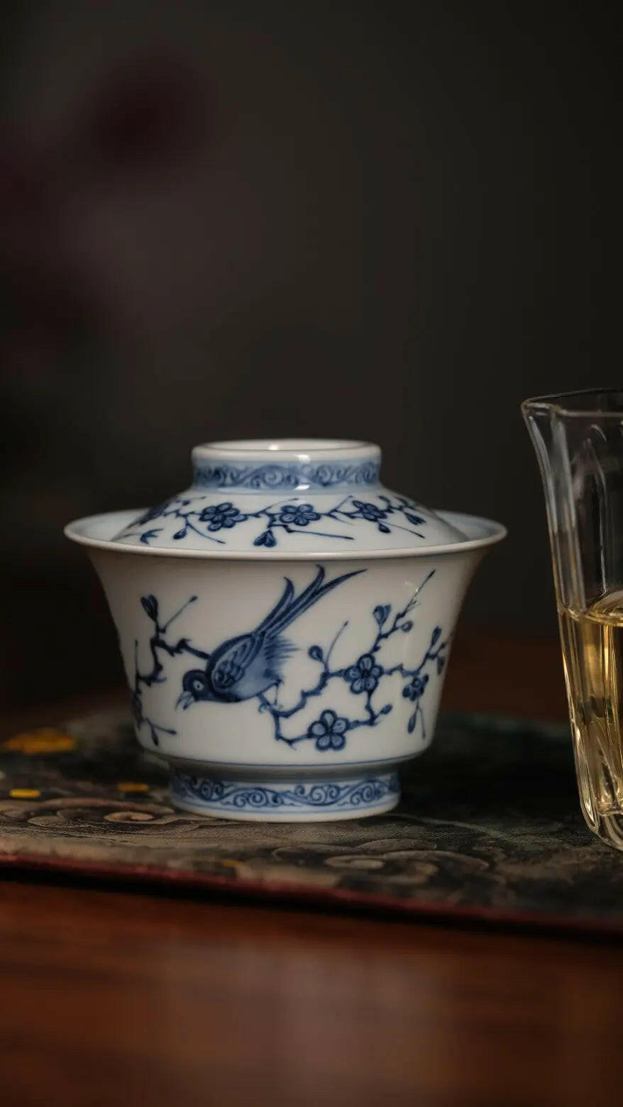 Xi Que Deng Mei - Jing De Zhen Porcelain Gaiwan zycschina